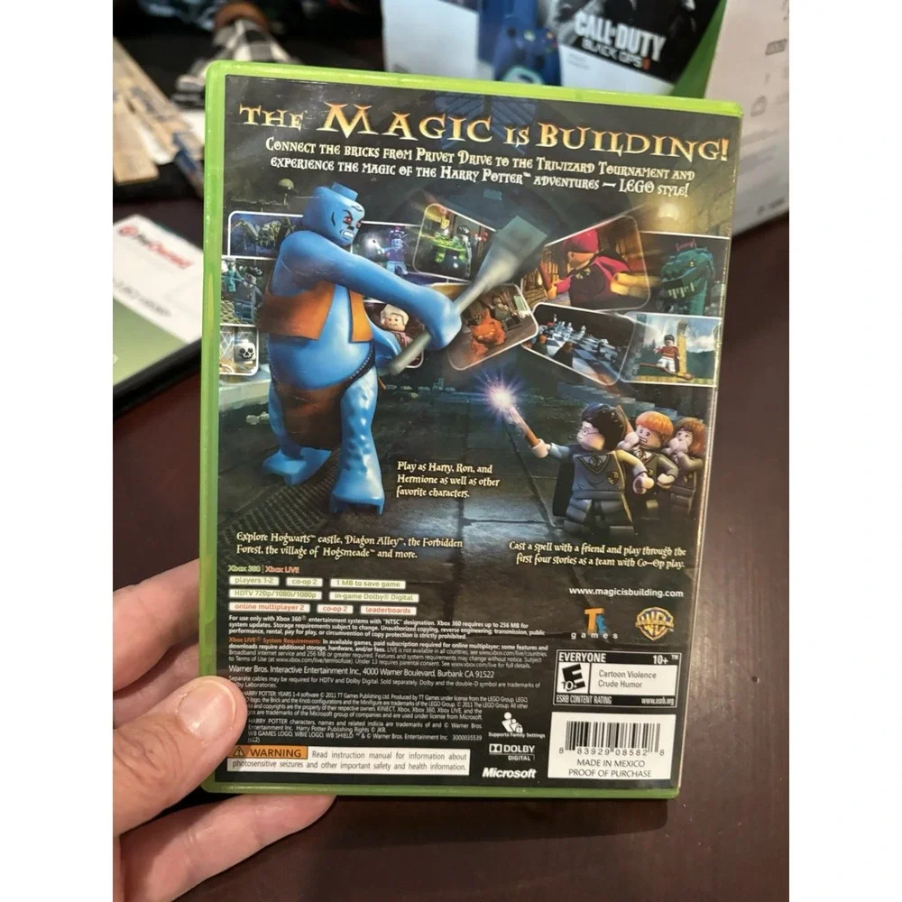 LEGO Harry‎ Potter: Years 1-4 (Xbox 360, 2010) Complete Tested With Manual